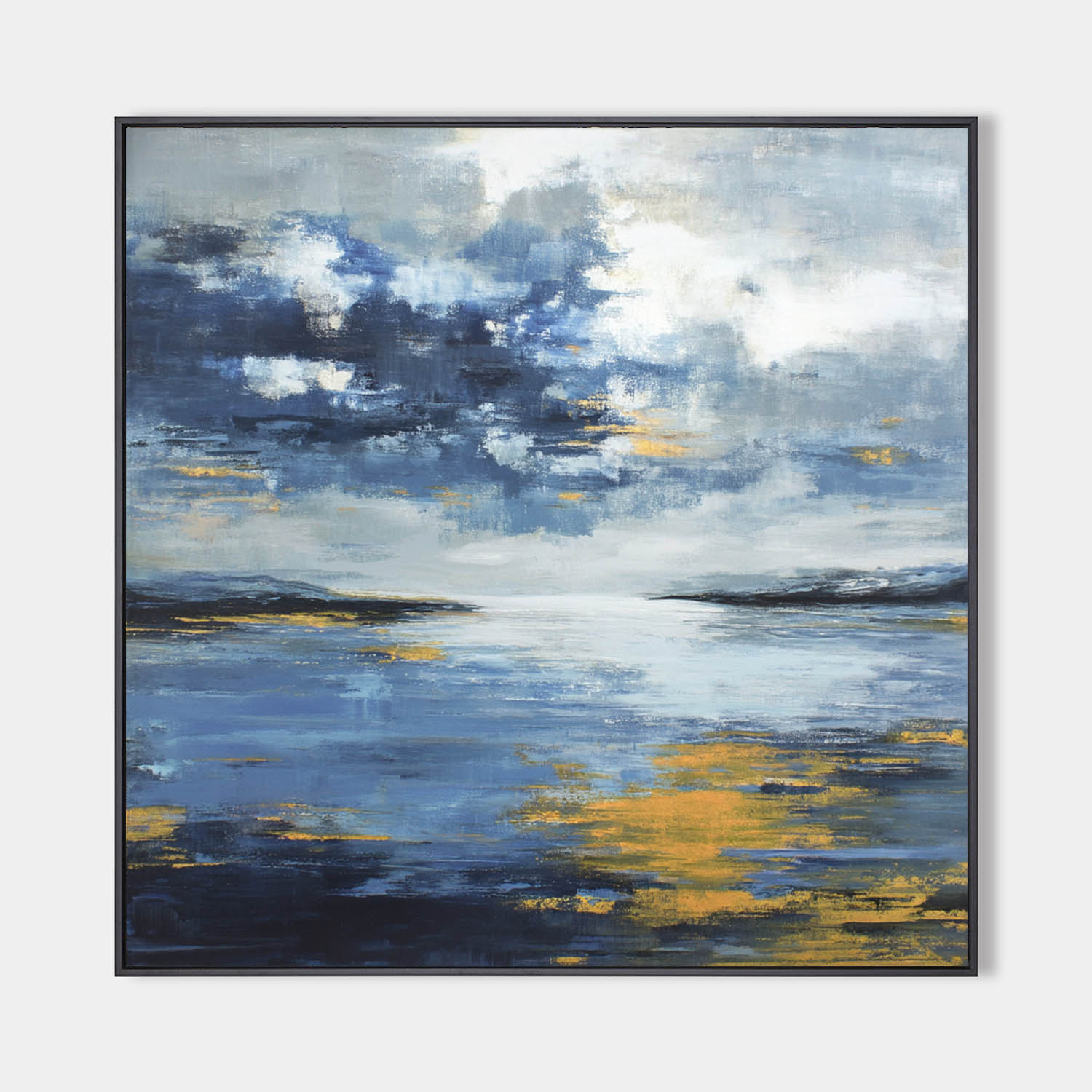 Abstract Seascape Oil Painting