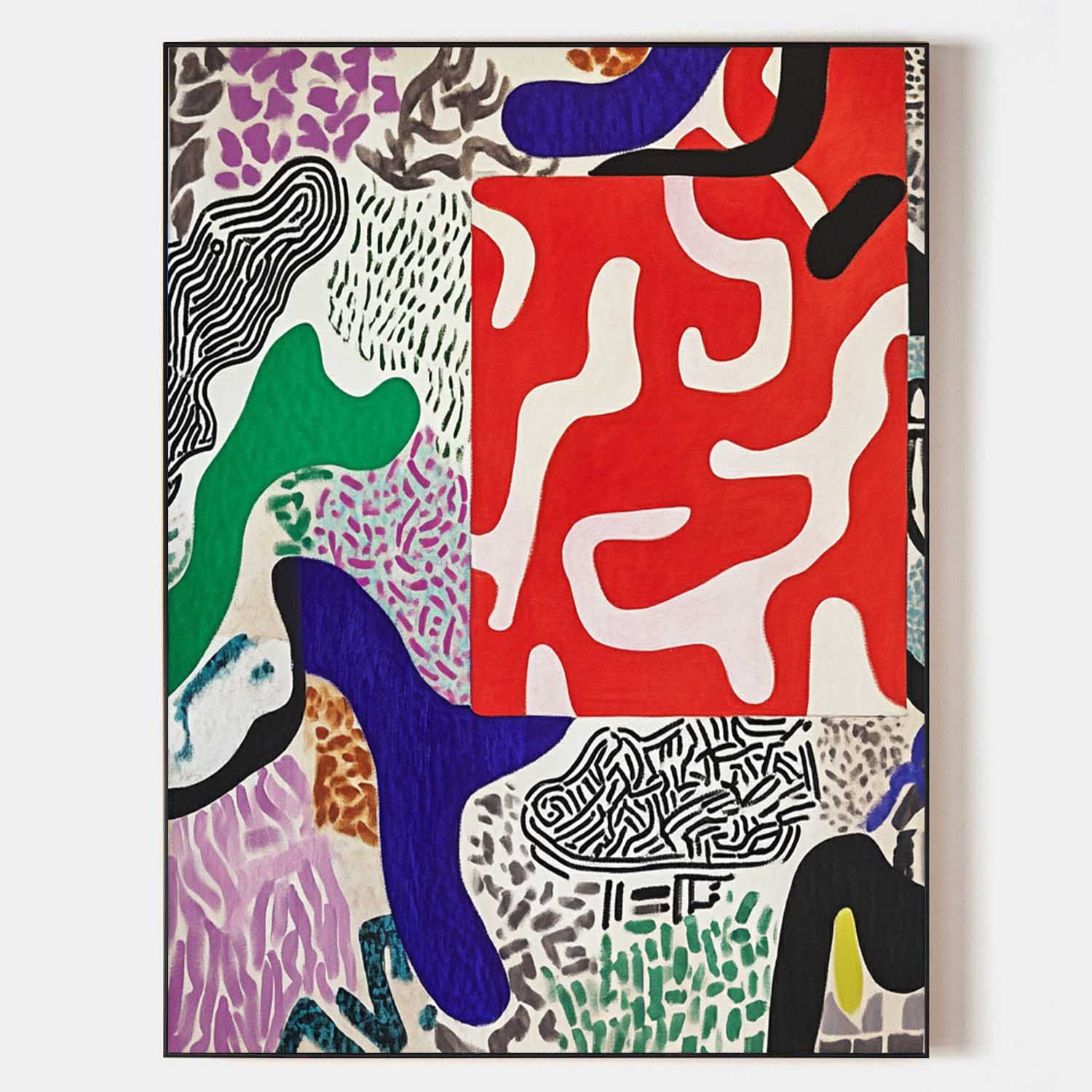 Modern Abstract Painting ABAV561 - Neutralighting