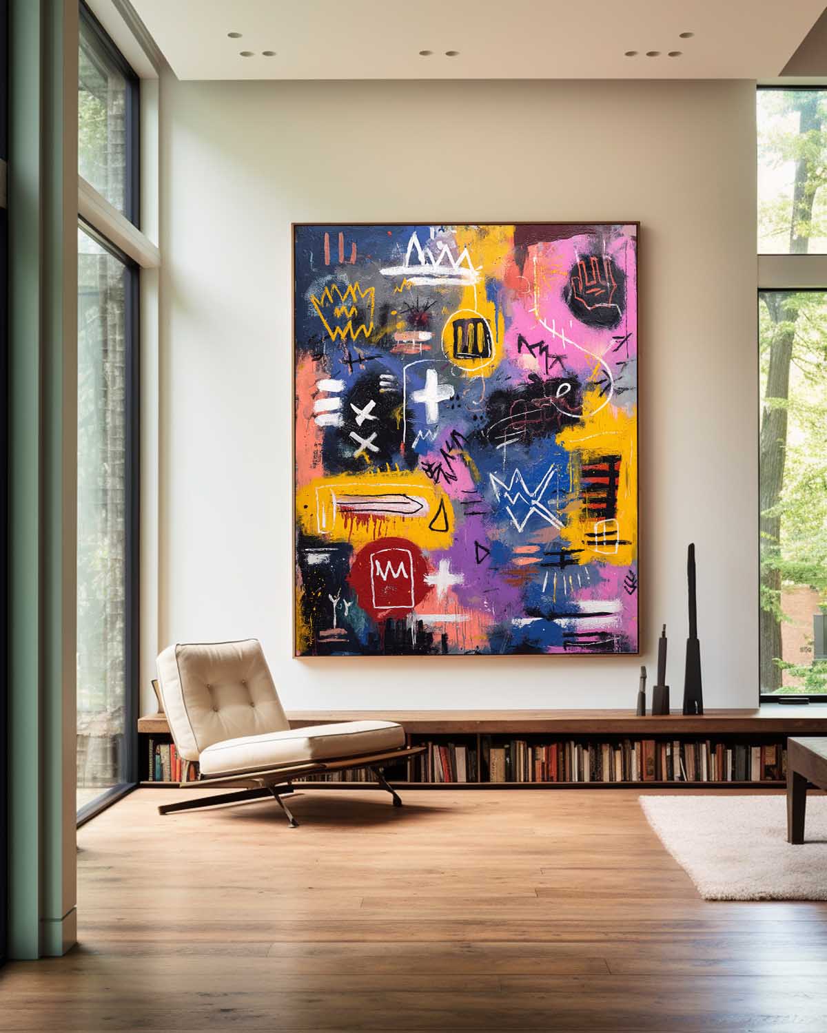 Modern Graffiti Painting ABAV598 - Neutralighting