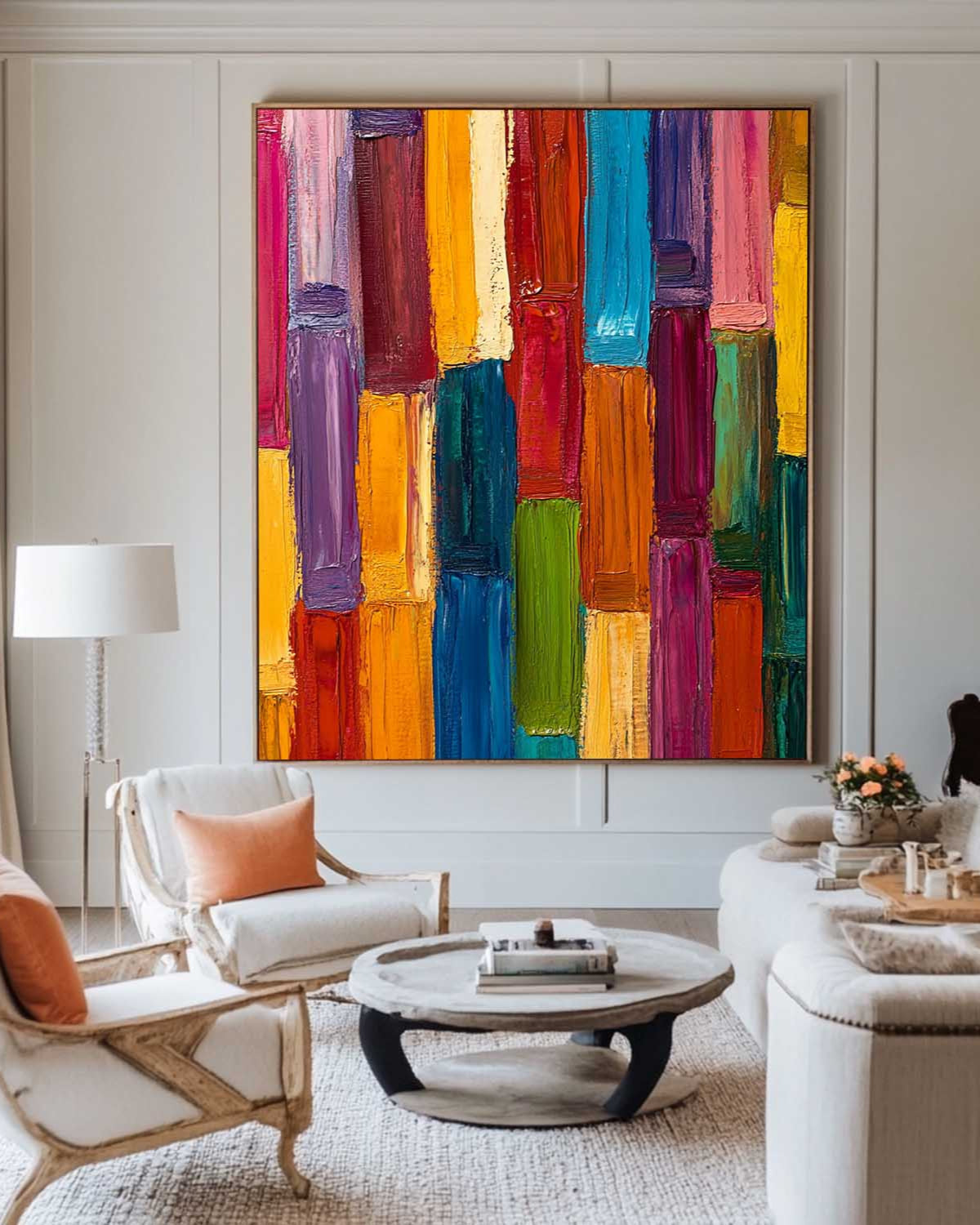 Modern Abstract Painting ABAV590 - Neutralighting