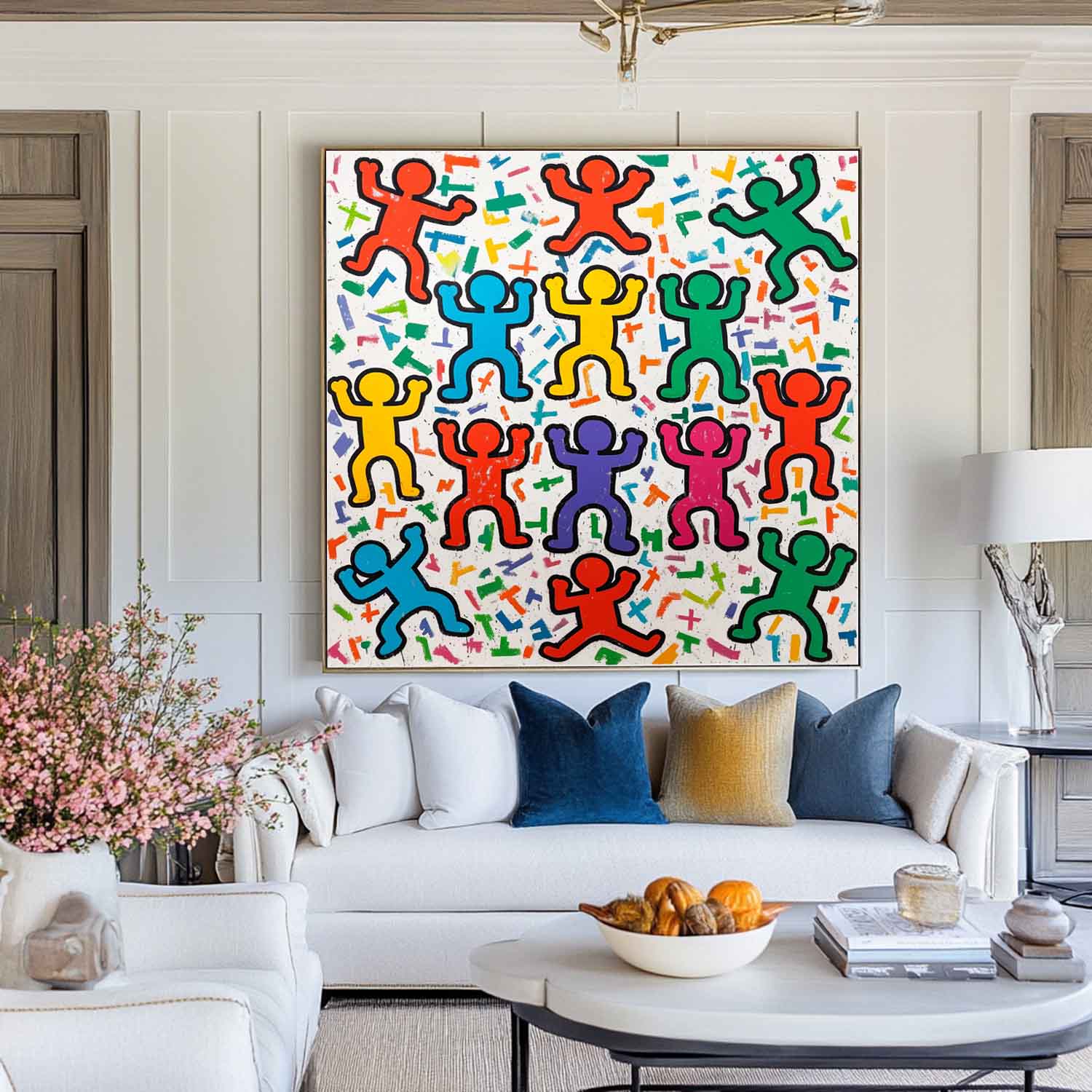 Modern Abstract Painting ABAS265 - Neutralighting