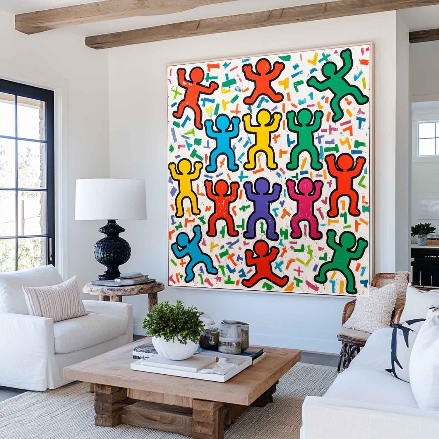 Modern Abstract Painting ABAS265 - Neutralighting