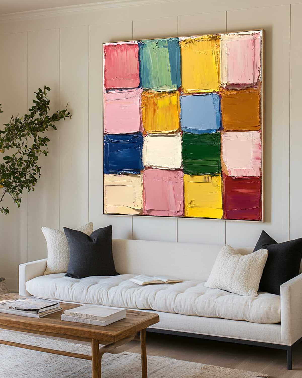 Modern Abstract Painting ABAS259 - Neutralighting