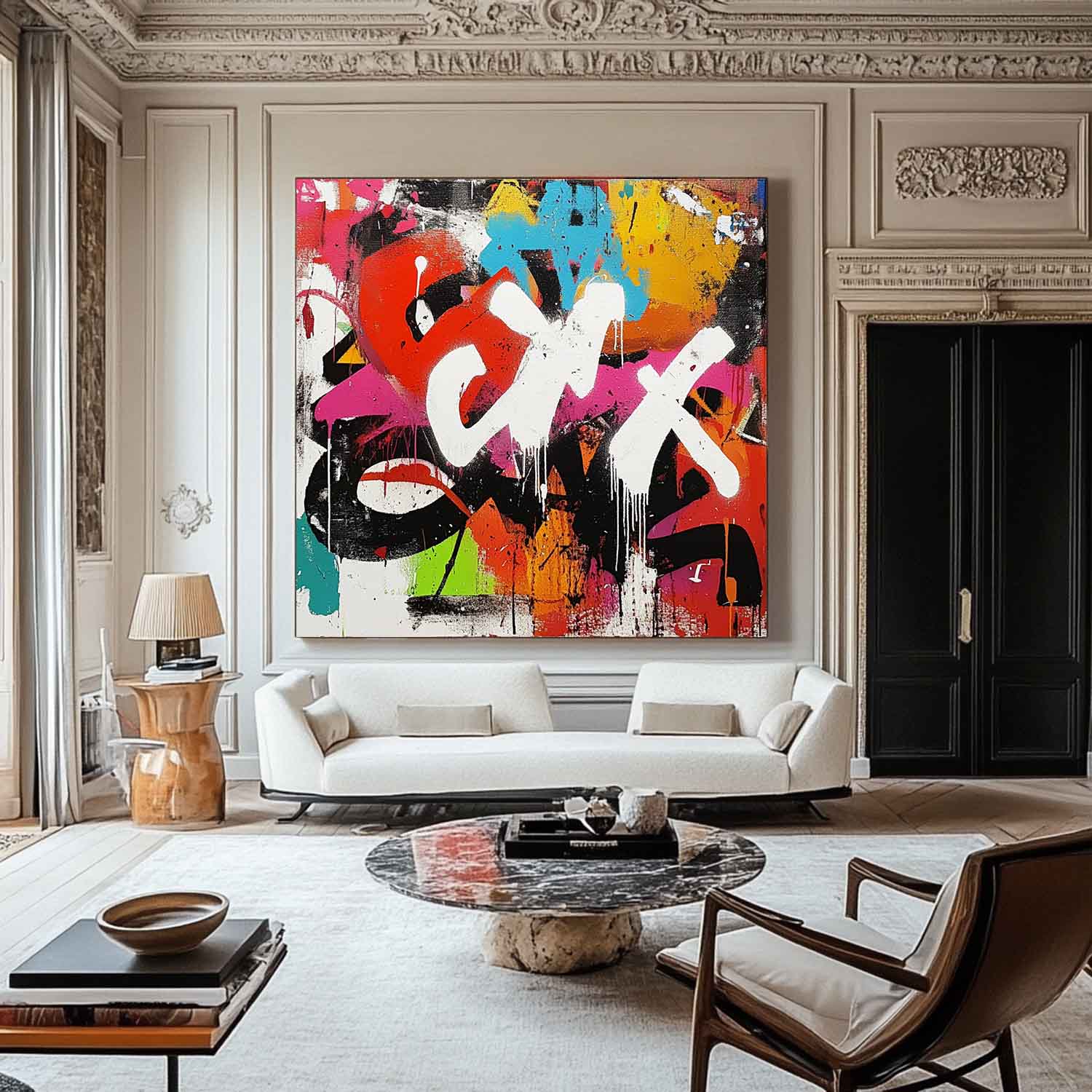 Modern Abstract Painting ABAS264 - Neutralighting
