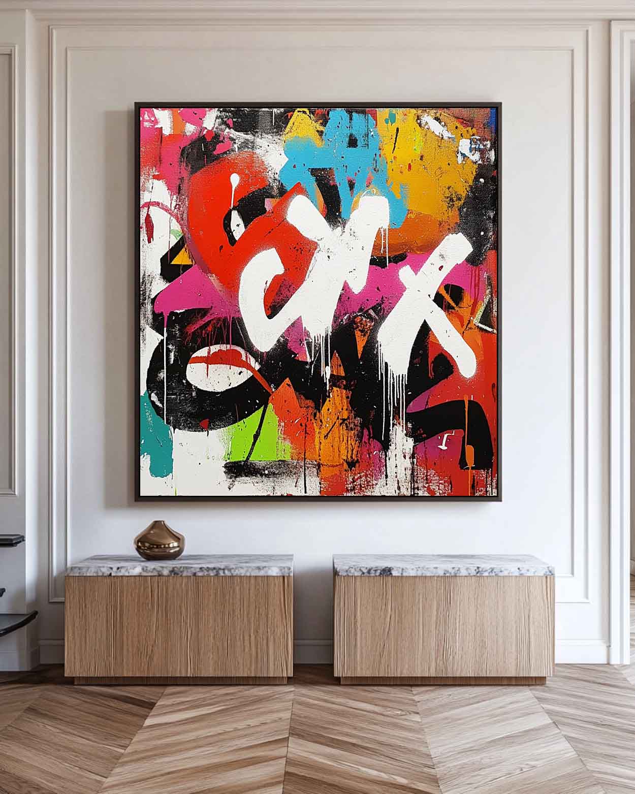 Modern Abstract Painting ABAS264 - Neutralighting