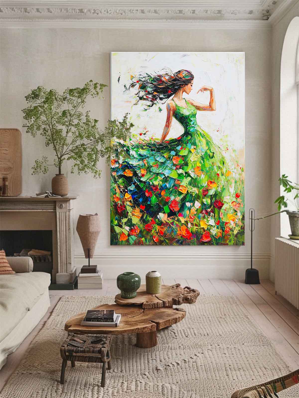 Modern Abstract Painting ABAV572 - Neutralighting