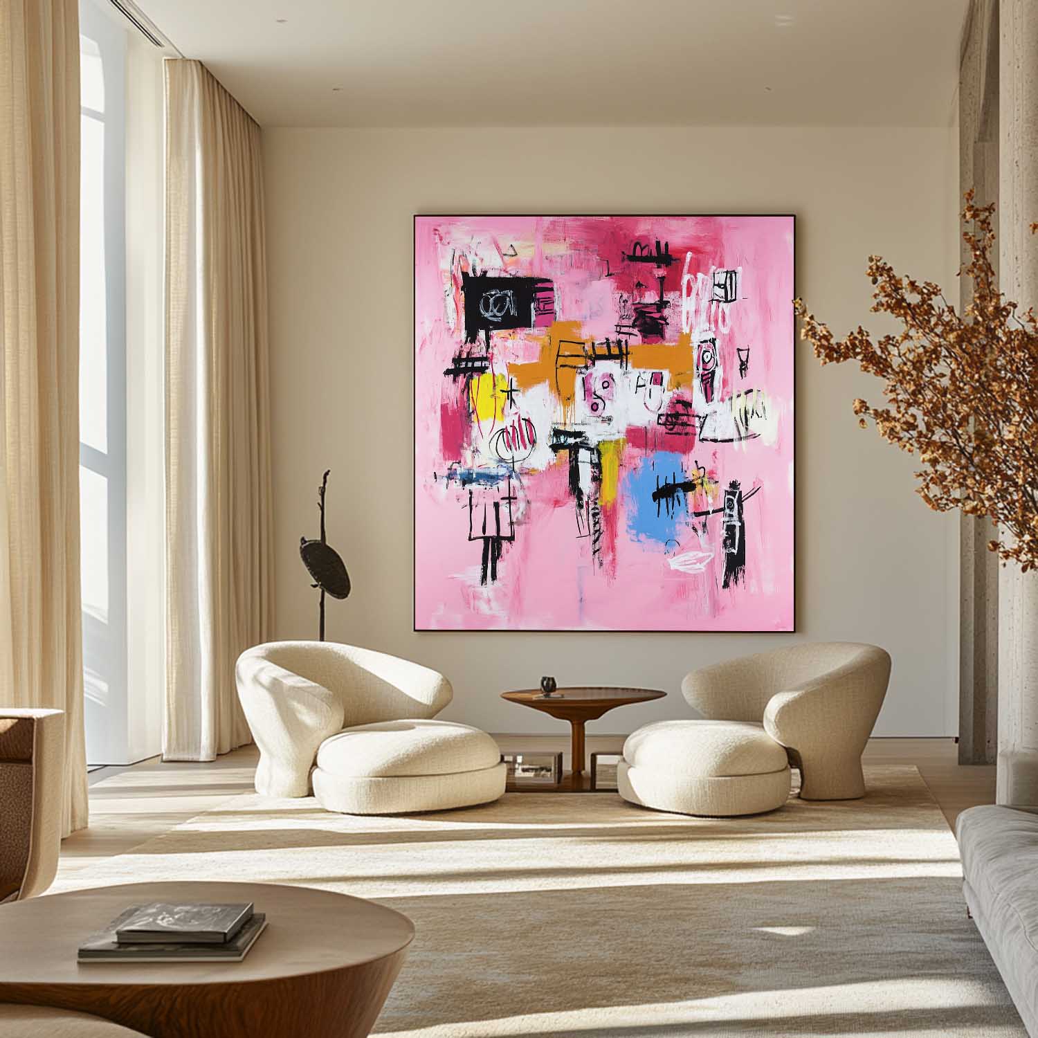 Modern Abstract Painting ABAS290 - Neutralighting