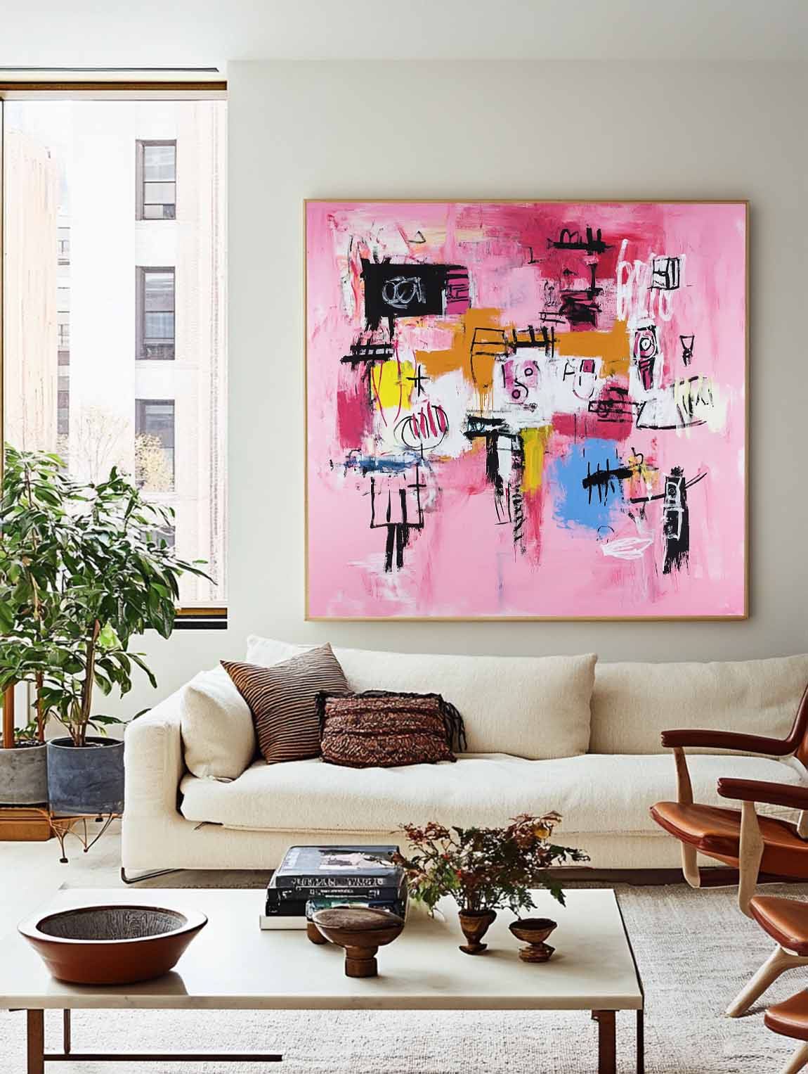 Modern Abstract Painting ABAS290 - Neutralighting