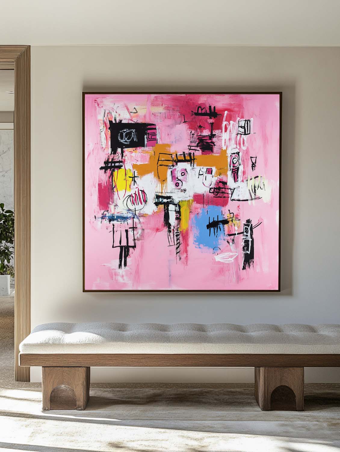 Modern Abstract Painting ABAS290 - Neutralighting