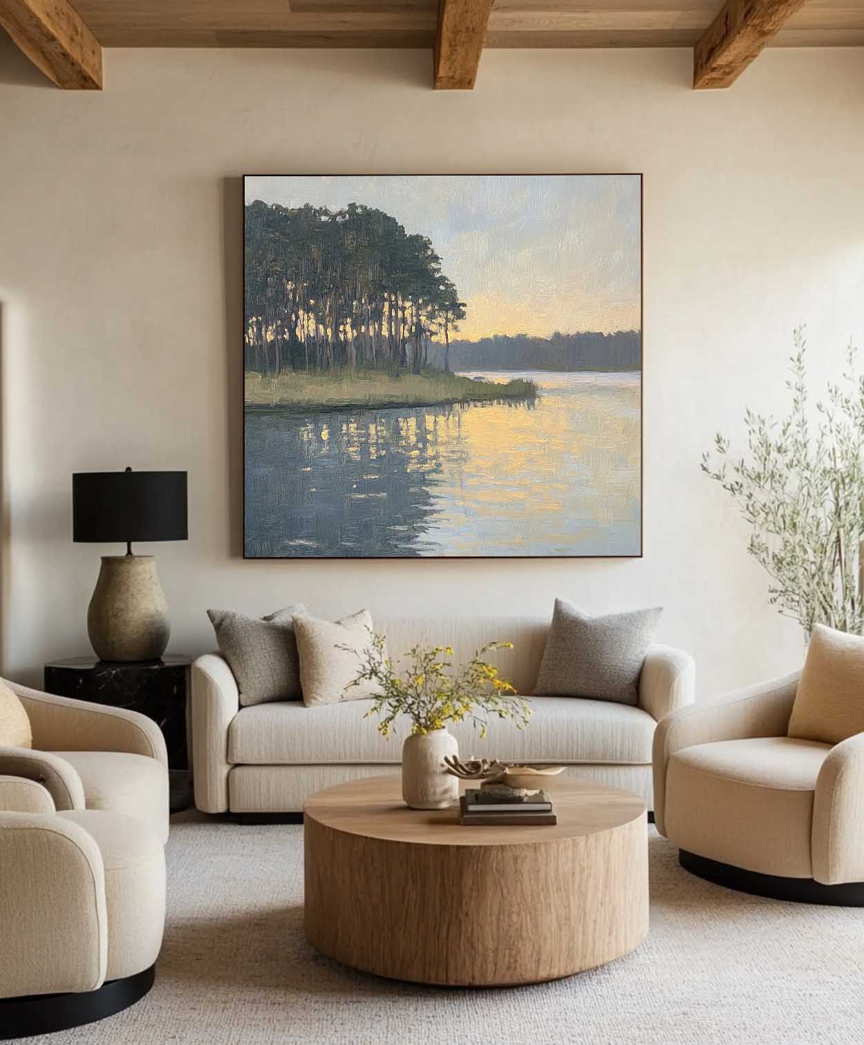 Modern Abstract Painting ABLS52 - Neutralighting