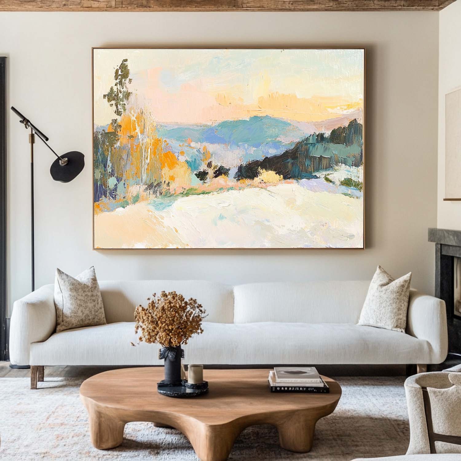 Modern Abstract Painting ABAH175 - Neutralighting