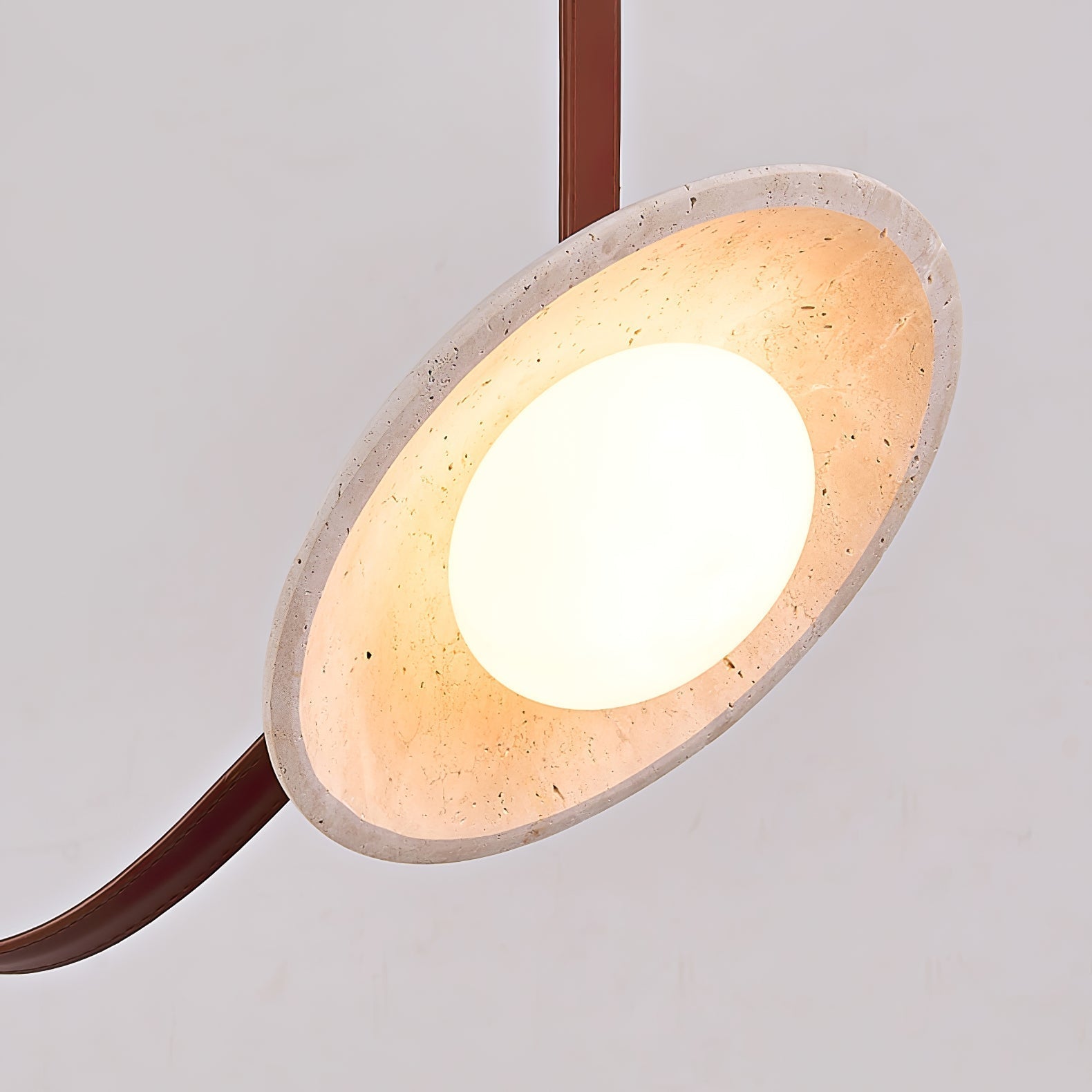 Ulsoryra Organic Travertine Pendant Light Cluster - Neutralighting