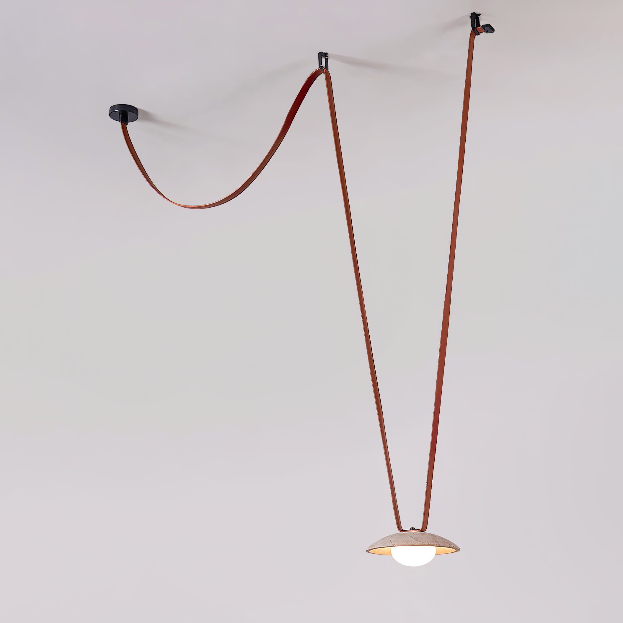 Ulsoryra Organic Travertine Pendant Light Cluster - Neutralighting