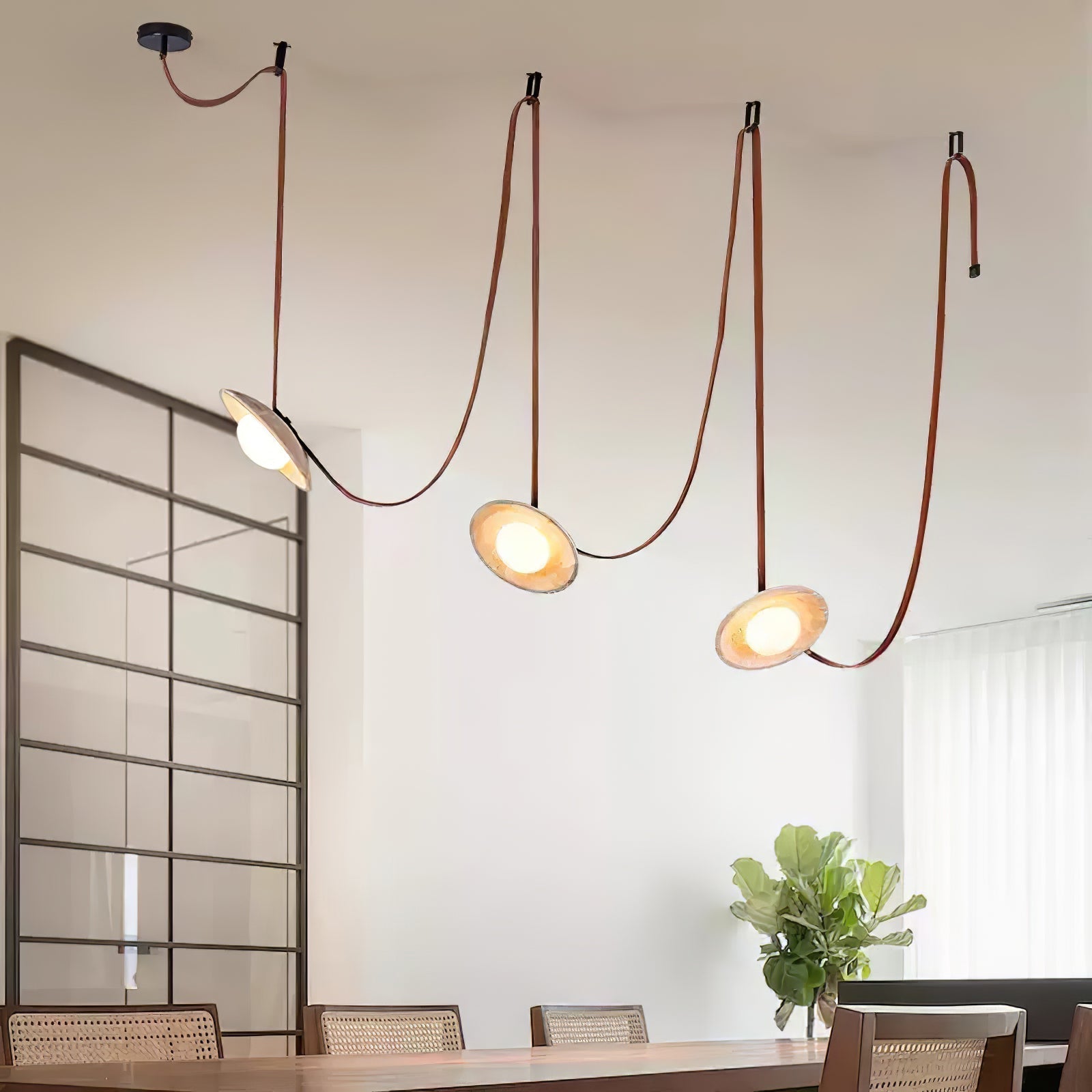 Ulsoryra Organic Travertine Pendant Light Cluster - Neutralighting