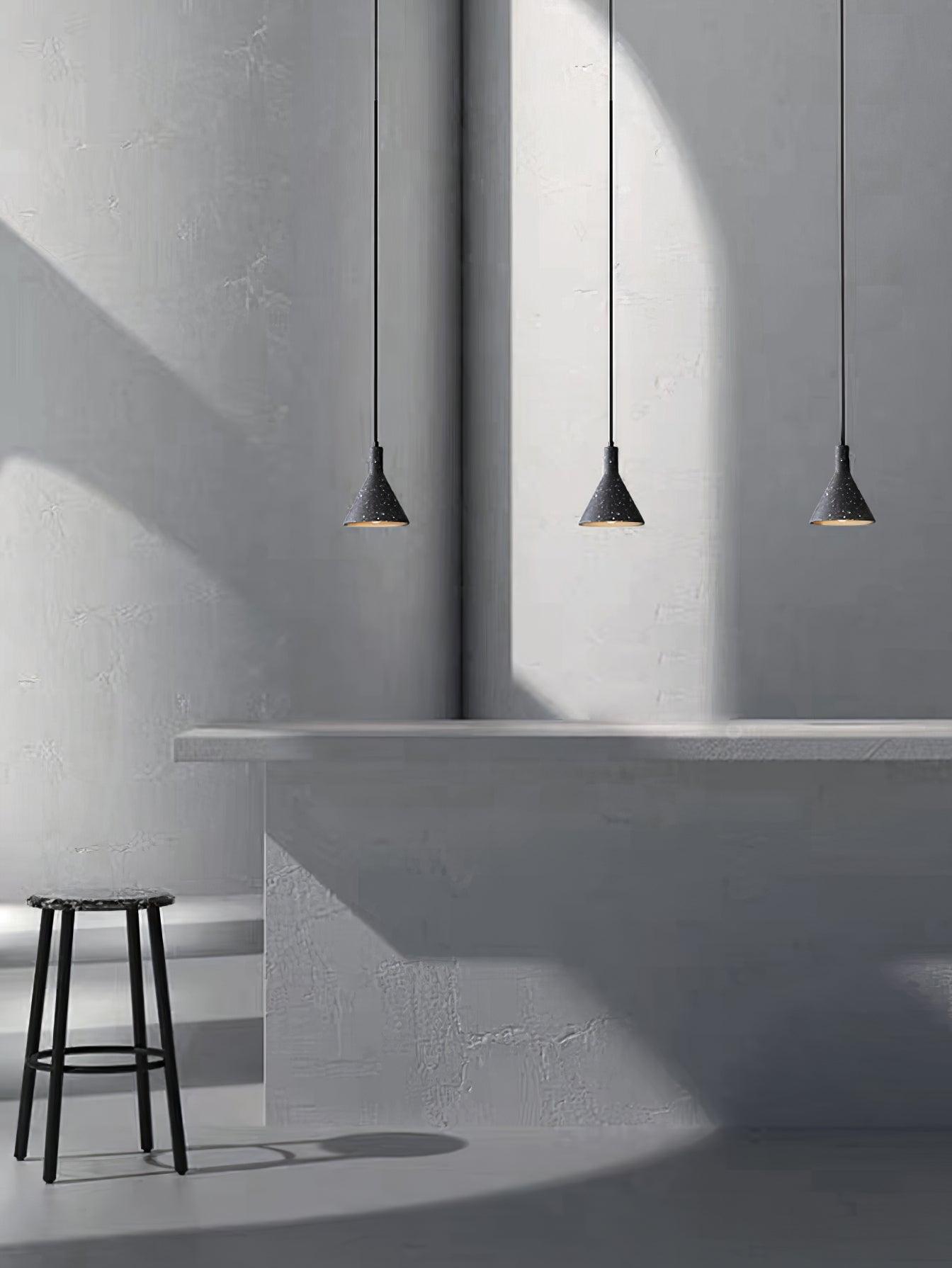 Aurshaor Minimalist Cement Pendant Light - Neutralighting