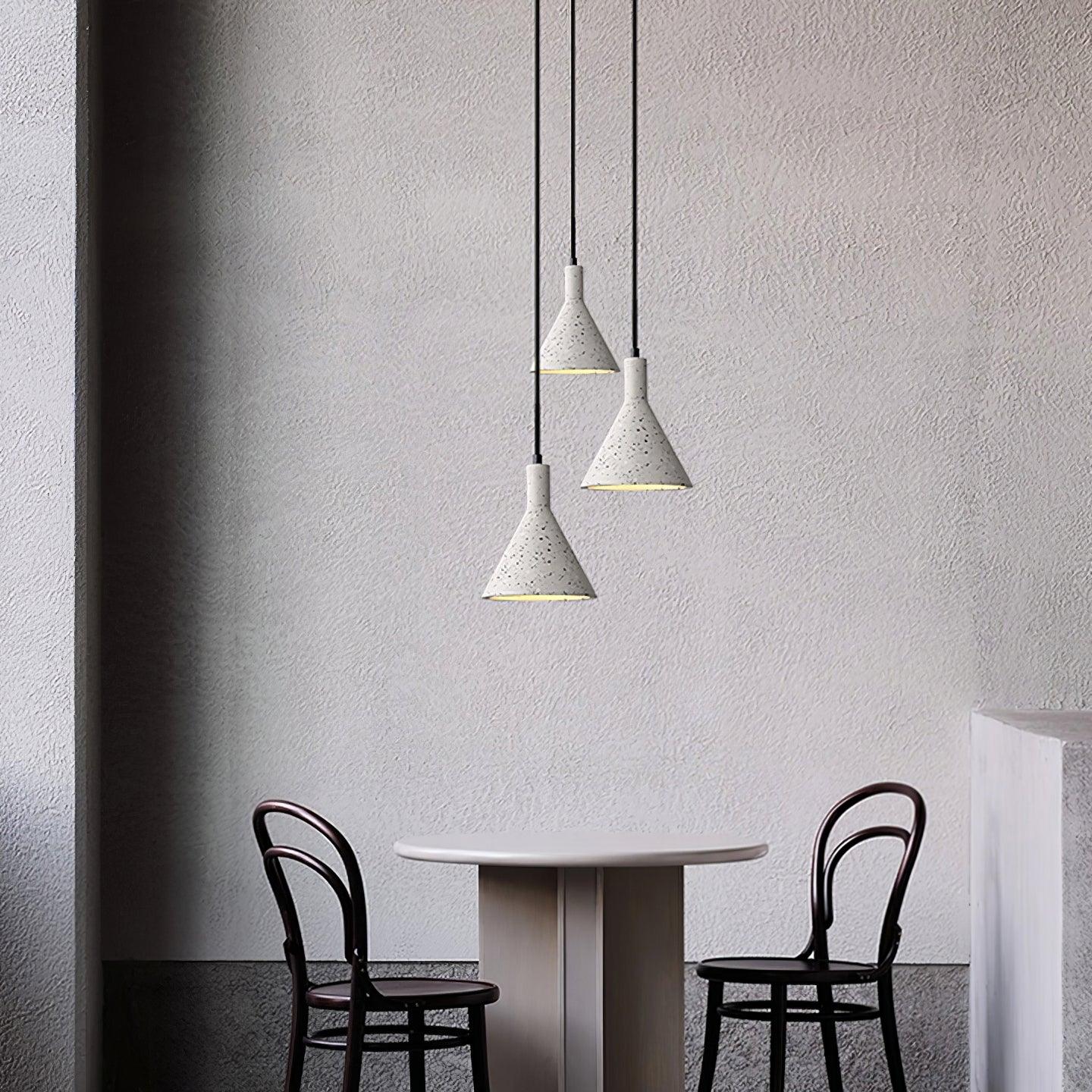 Aurshaor Minimalist Cement Pendant Light - Neutralighting