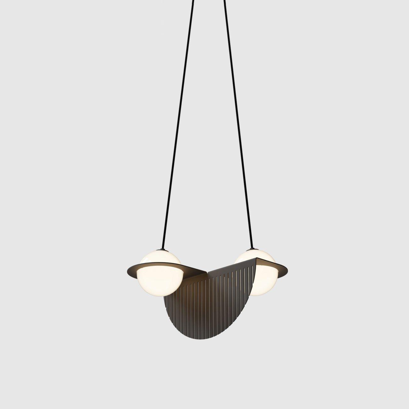Selan Black Glass Pendant Lamp - Neutralighting