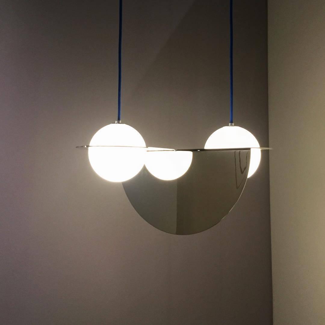 Selan Black Glass Pendant Lamp - Neutralighting