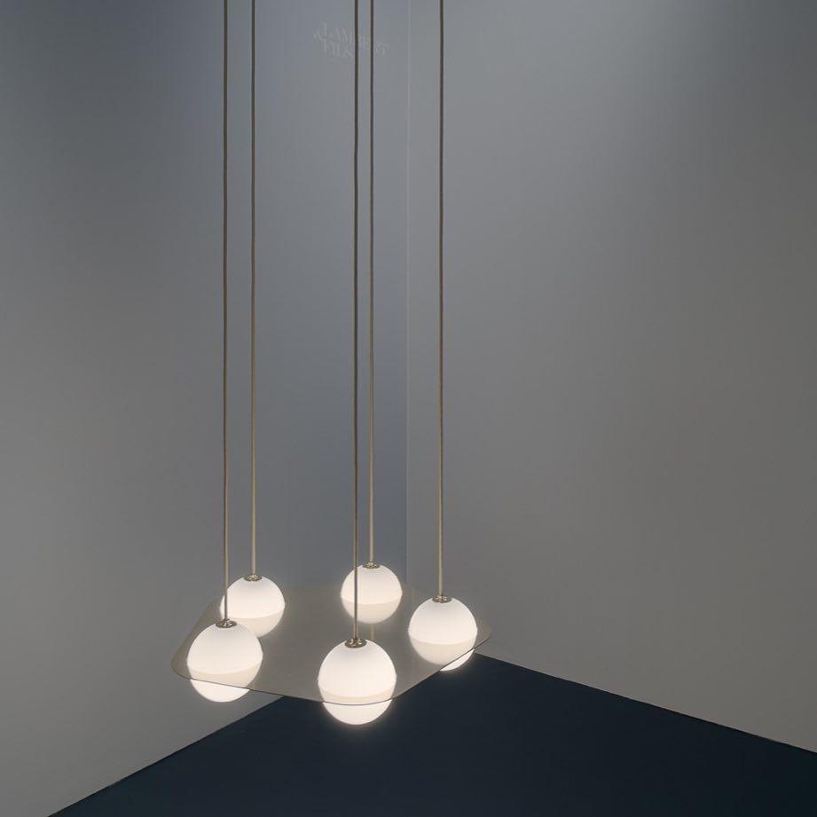 Selan Black Glass Pendant Lamp - Neutralighting