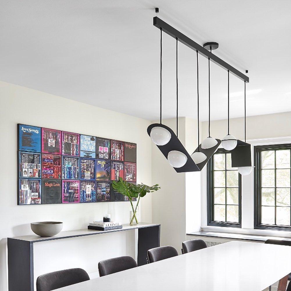 Selan Black Glass Pendant Lamp - Neutralighting