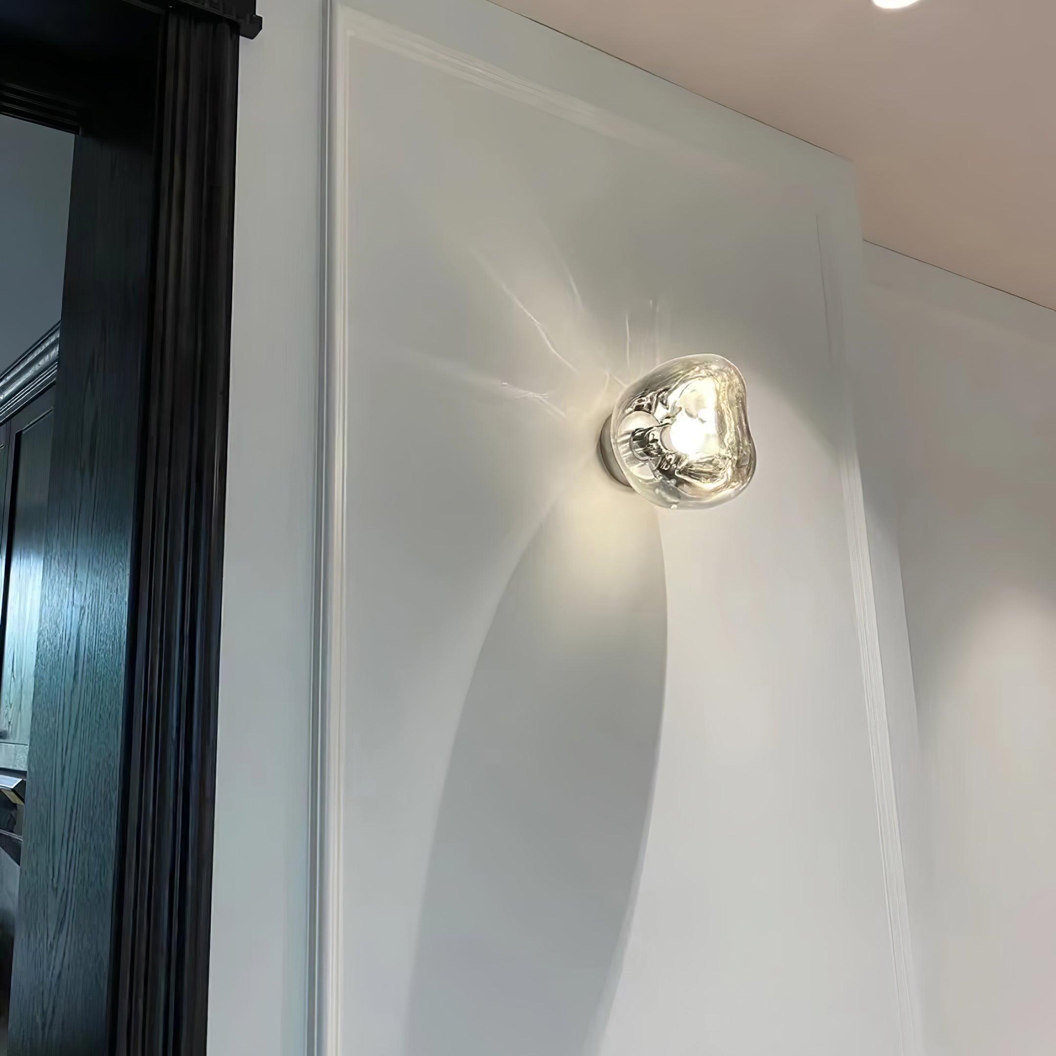 Auden Amber Glass Wall Lamp - Neutralighting