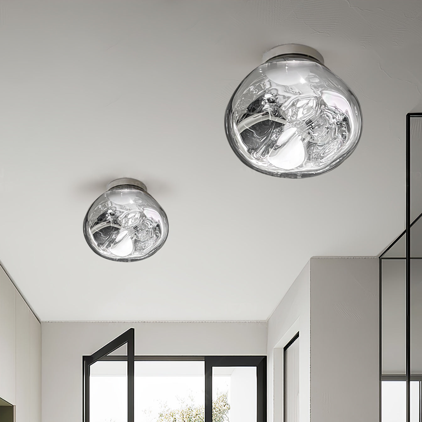 Auden Amber Glass Wall Lamp - Neutralighting