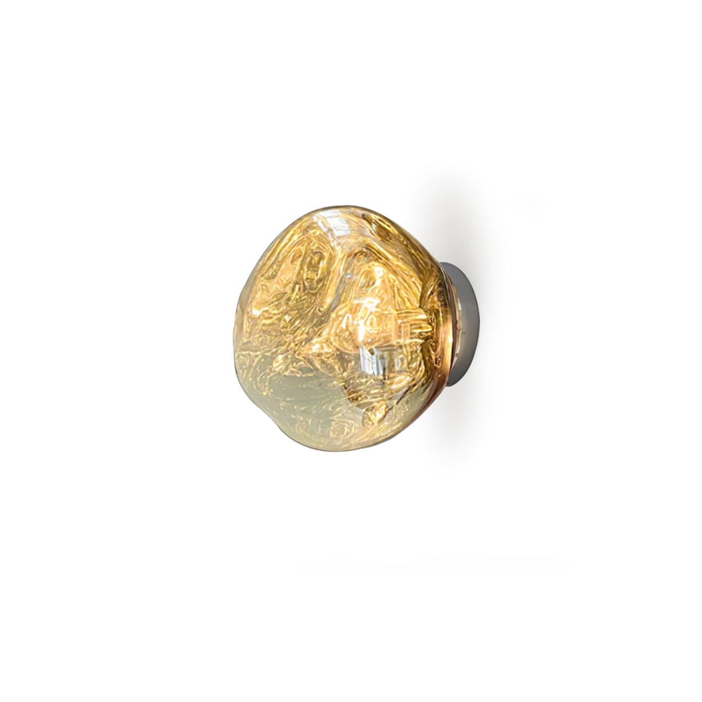 Auden Amber Glass Wall Lamp - Neutralighting