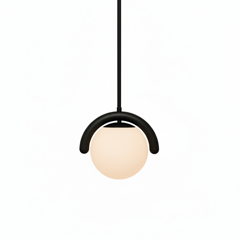 Uveta Linear Chandelier Red&Silver