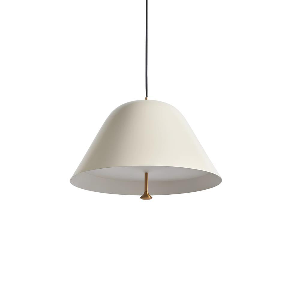 Pendant Lamp Modern Metal Shade in Green and White Minimalist - Neutralighting