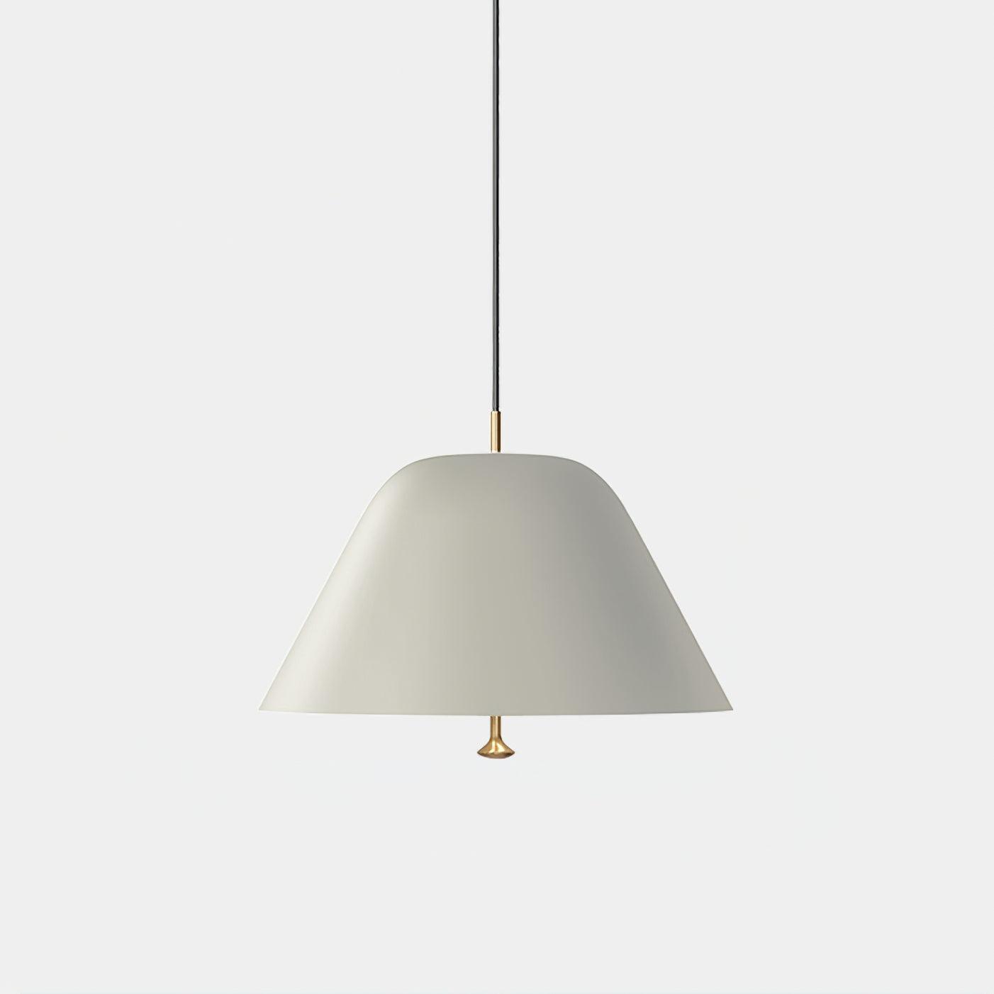 Pendant Lamp Modern Metal Shade in Green and White Minimalist - Neutralighting