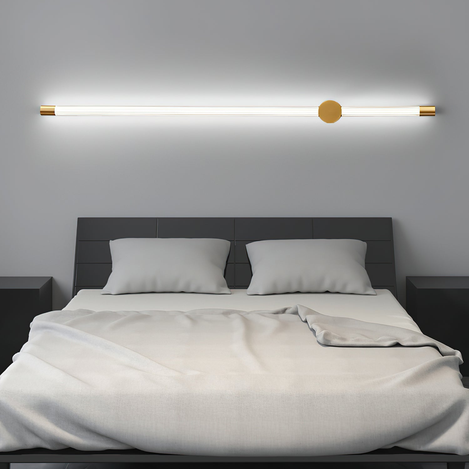 Vexy Linear LED Wall Light Gold - Neutralighting