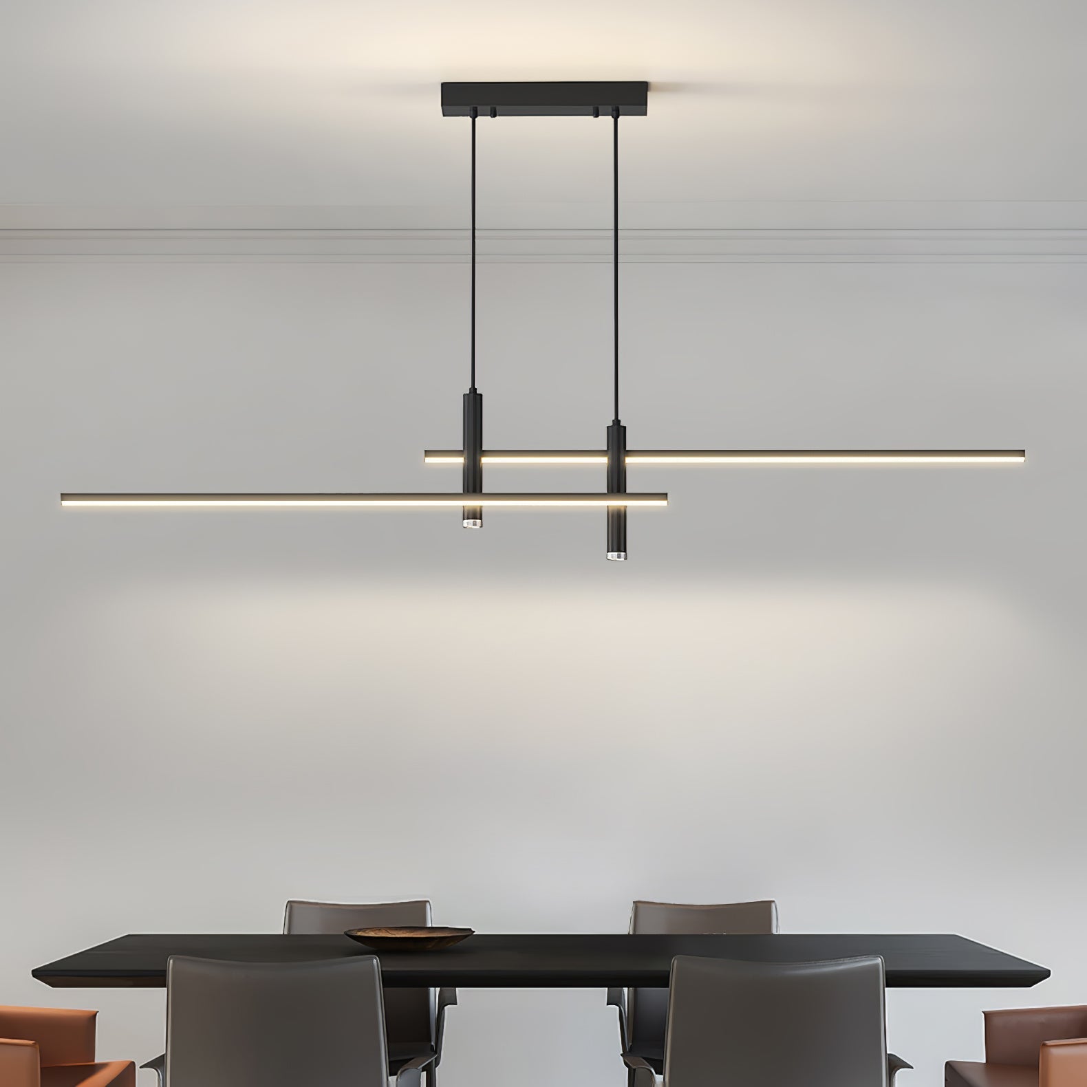 Prym Pendant Light Modern Linear Dining Room - Neutralighting
