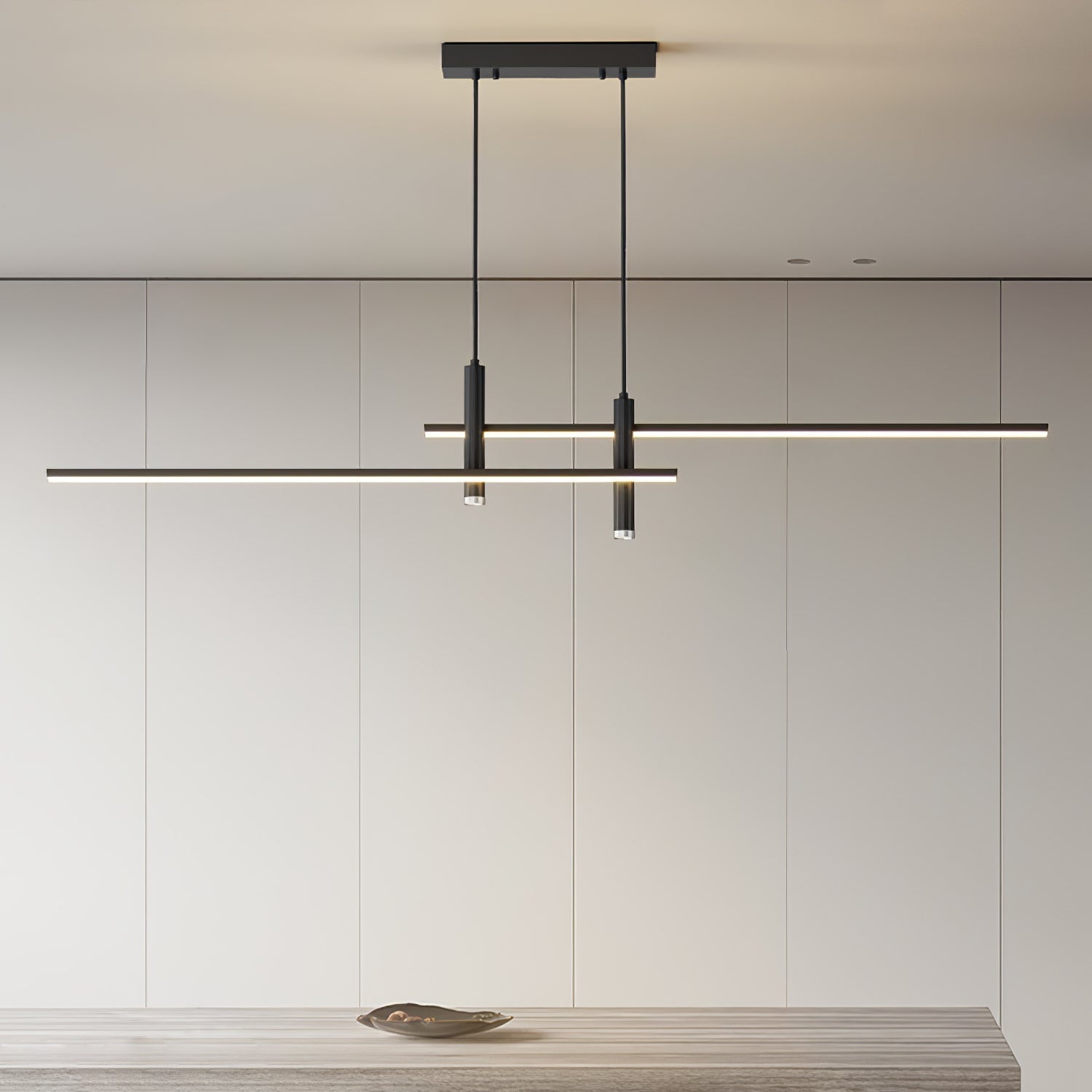 Prym Pendant Light Modern Linear Dining Room - Neutralighting