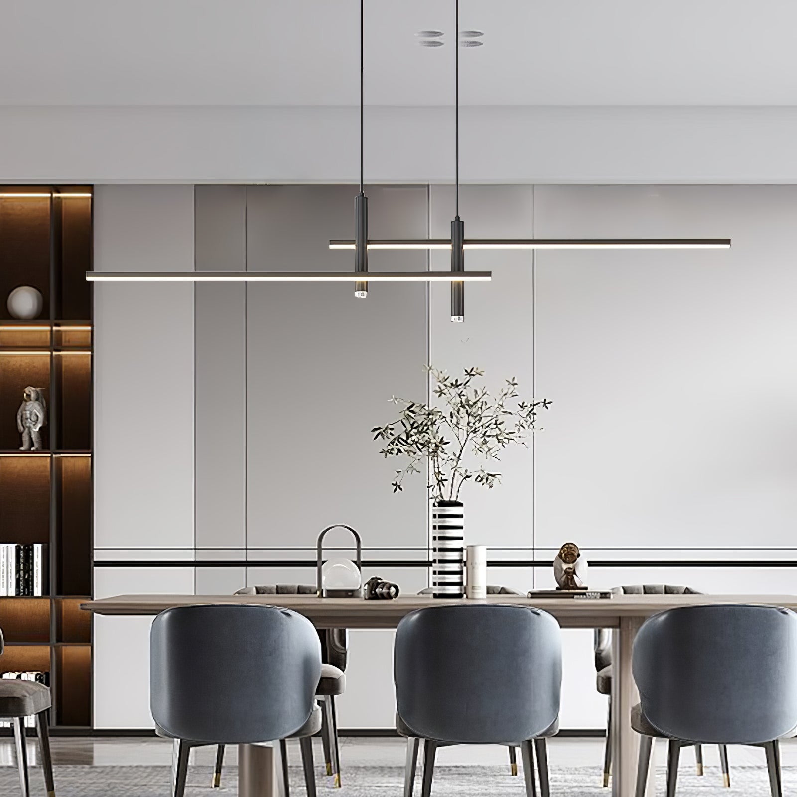 Prym Pendant Light Modern Linear Dining Room - Neutralighting
