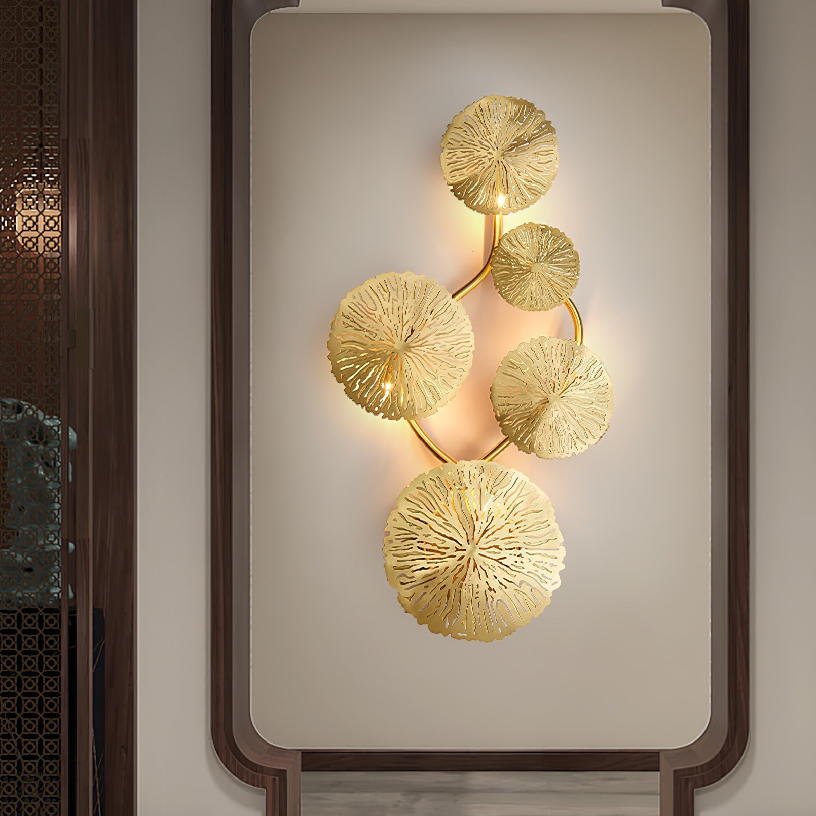 Veya Lotus Leaf Wall Sconce - Neutralighting