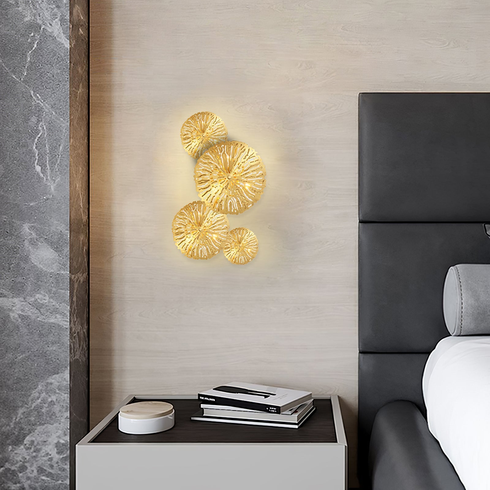 Veya Lotus Leaf Wall Sconce - Neutralighting