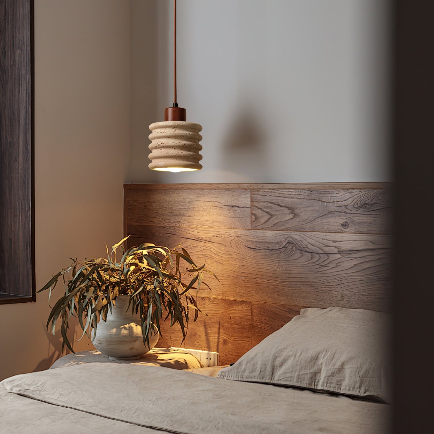 Burlat Pendant Light Travertine - Neutralighting