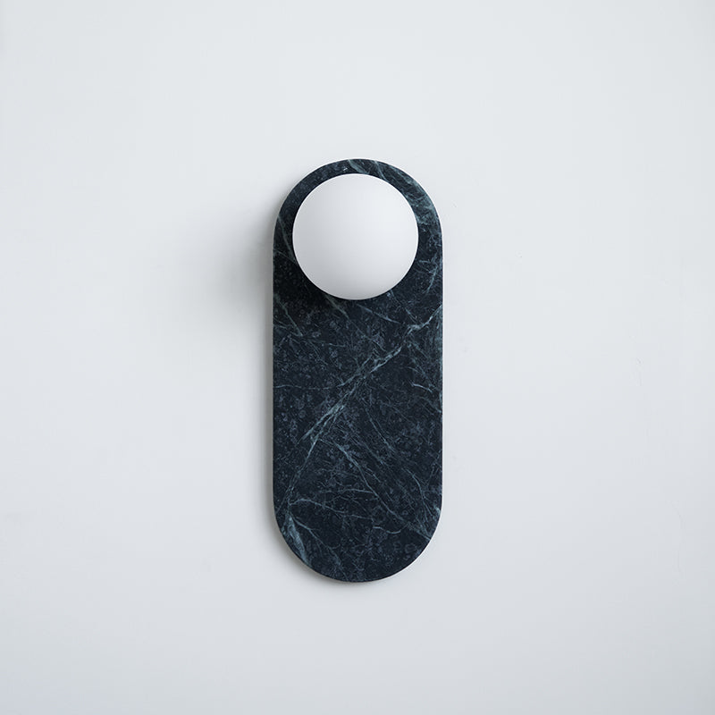 Sylv Oval Wall Lamp Marble - Neutralighting
