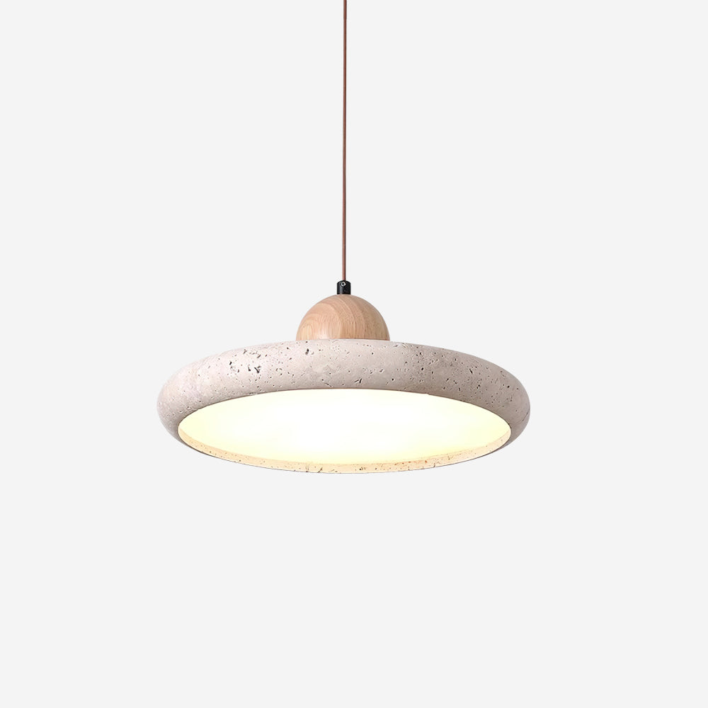 Lydia Travertine. Pendant Light - Neutralighting