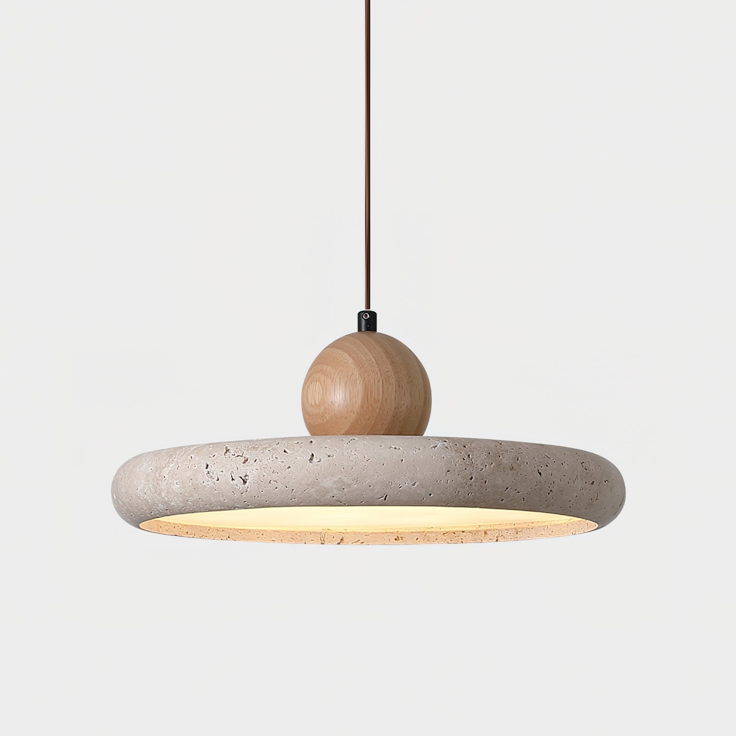Lydia Travertine. Pendant Light - Neutralighting