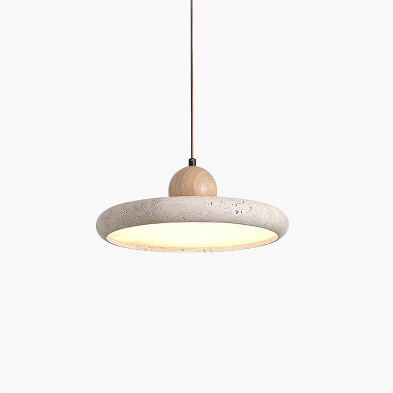 Lydia Travertine. Pendant Light - Neutralighting
