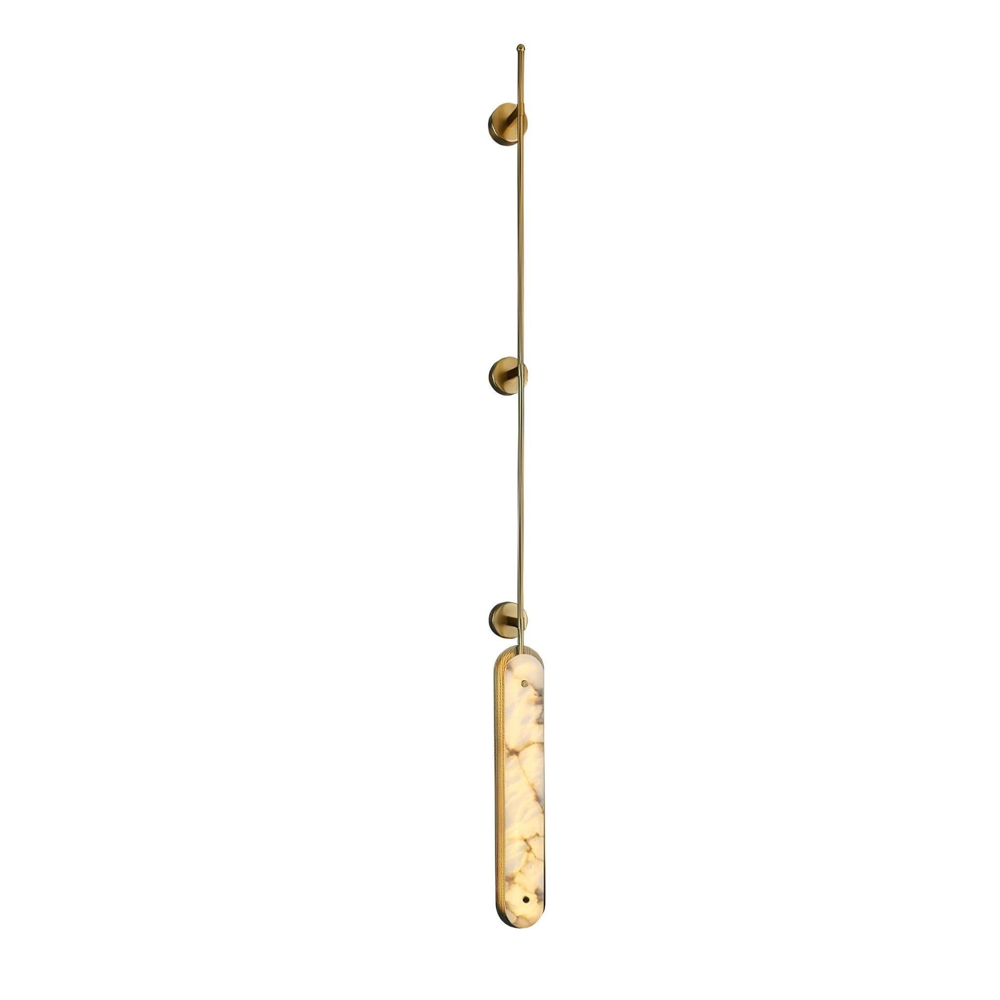 Ilaeir Vertical Alabaster Pendant Light - Neutralighting