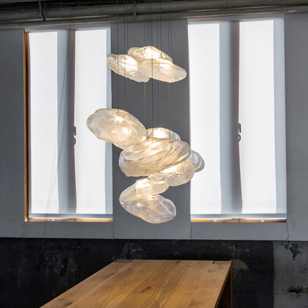 Avi Minimalist Spherical Glass Pendant Light, 3 Colour - Neutralighting