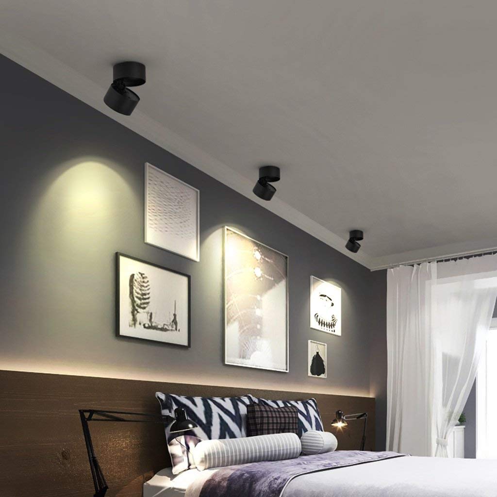 Thyn Round Rotatable Ceiling Light Spotlight - Neutralighting