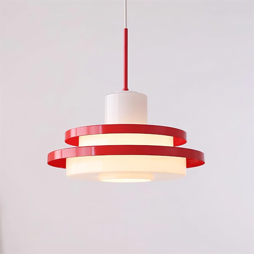 Eviso Red and White Pendant Light - Neutralighting