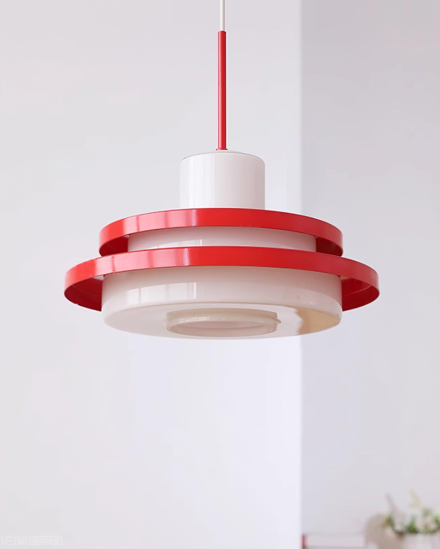 Eviso Red and White Pendant Light - Neutralighting