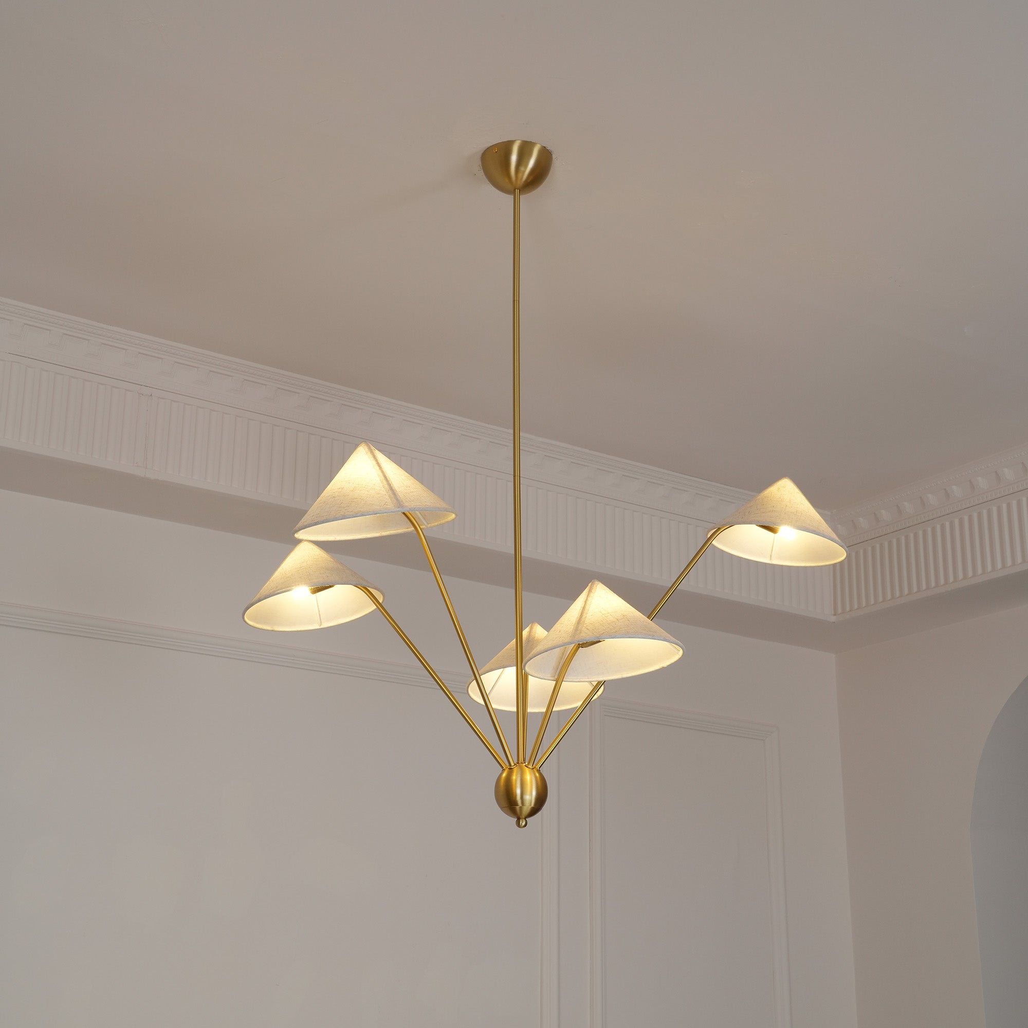Mantis Chandelier - Blowlighting