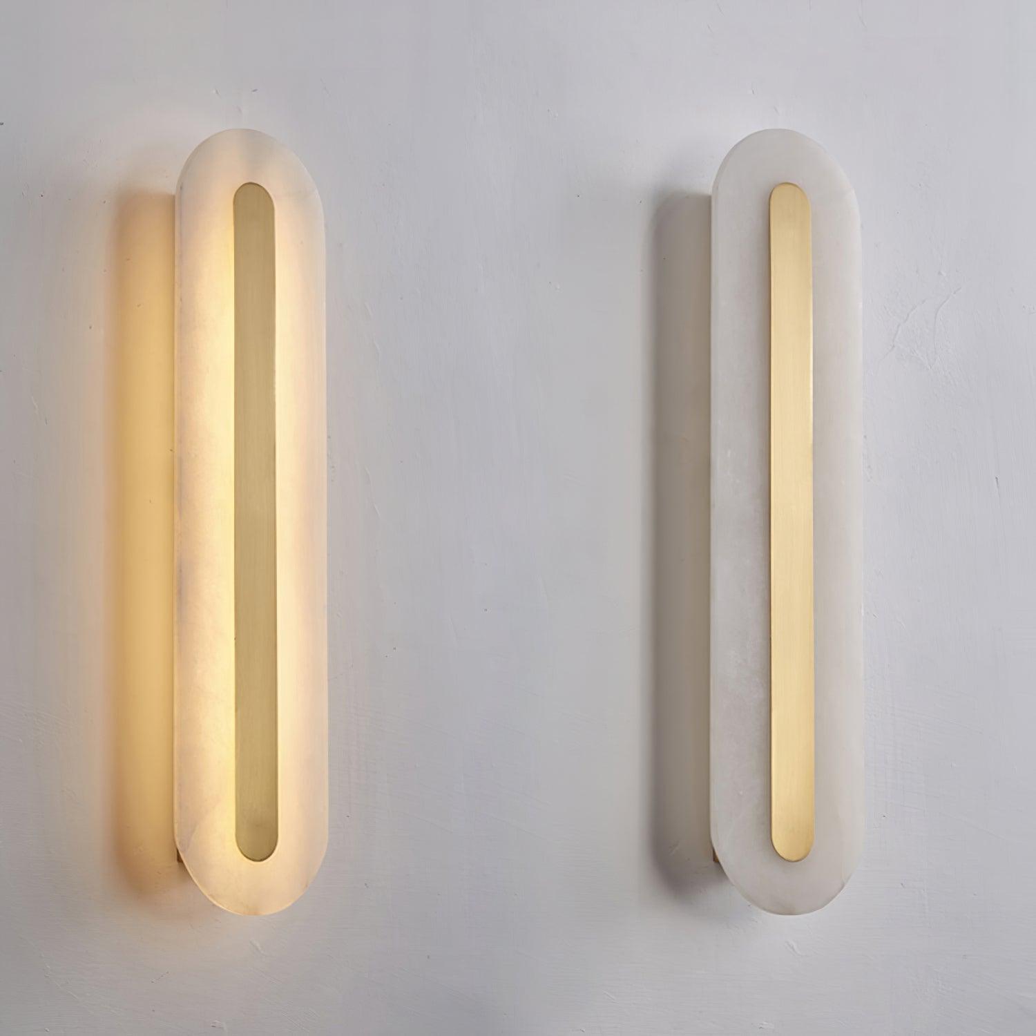 Hurn Alabaster Rounded Wall Lamp - Neutralighting