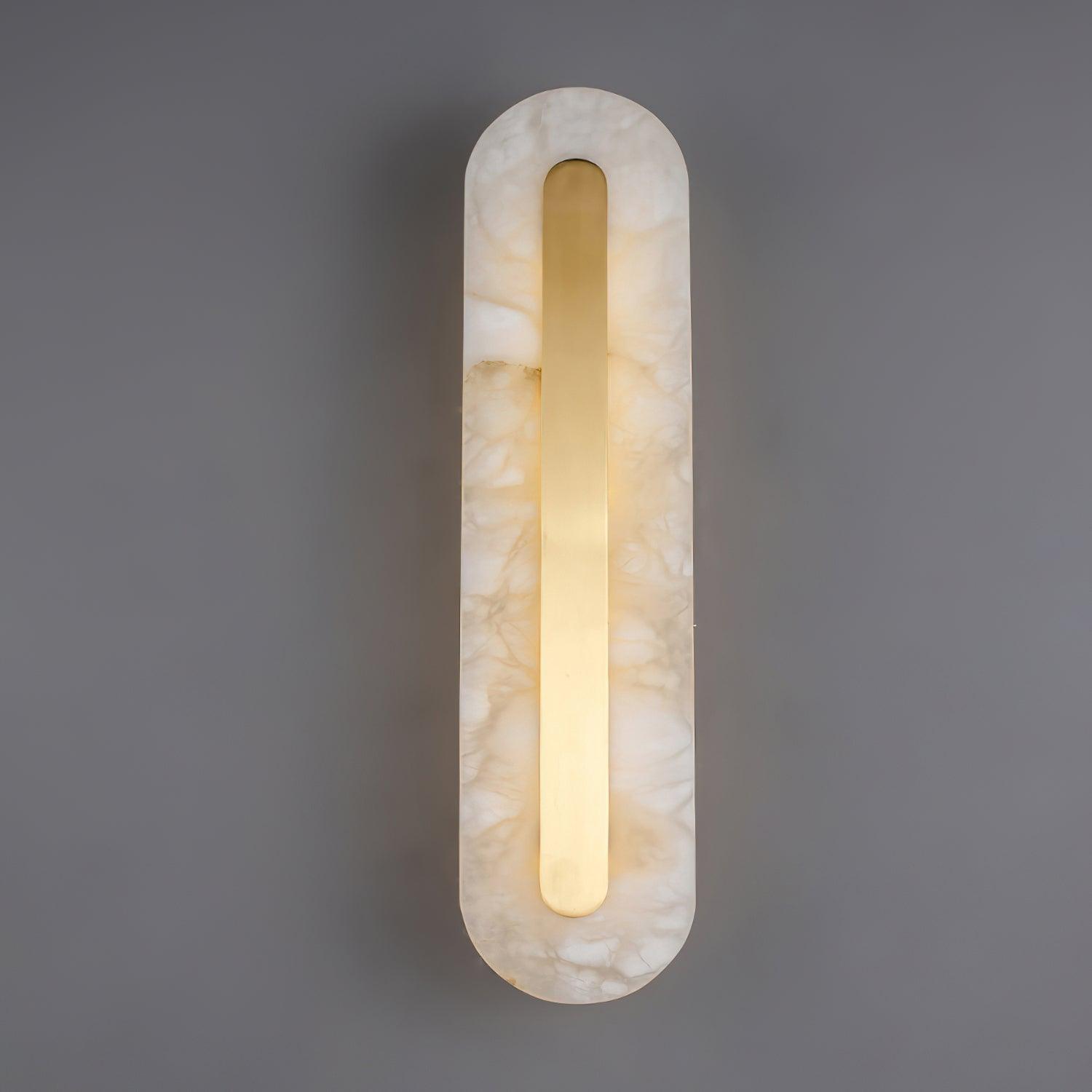 Hurn Alabaster Rounded Wall Lamp - Neutralighting