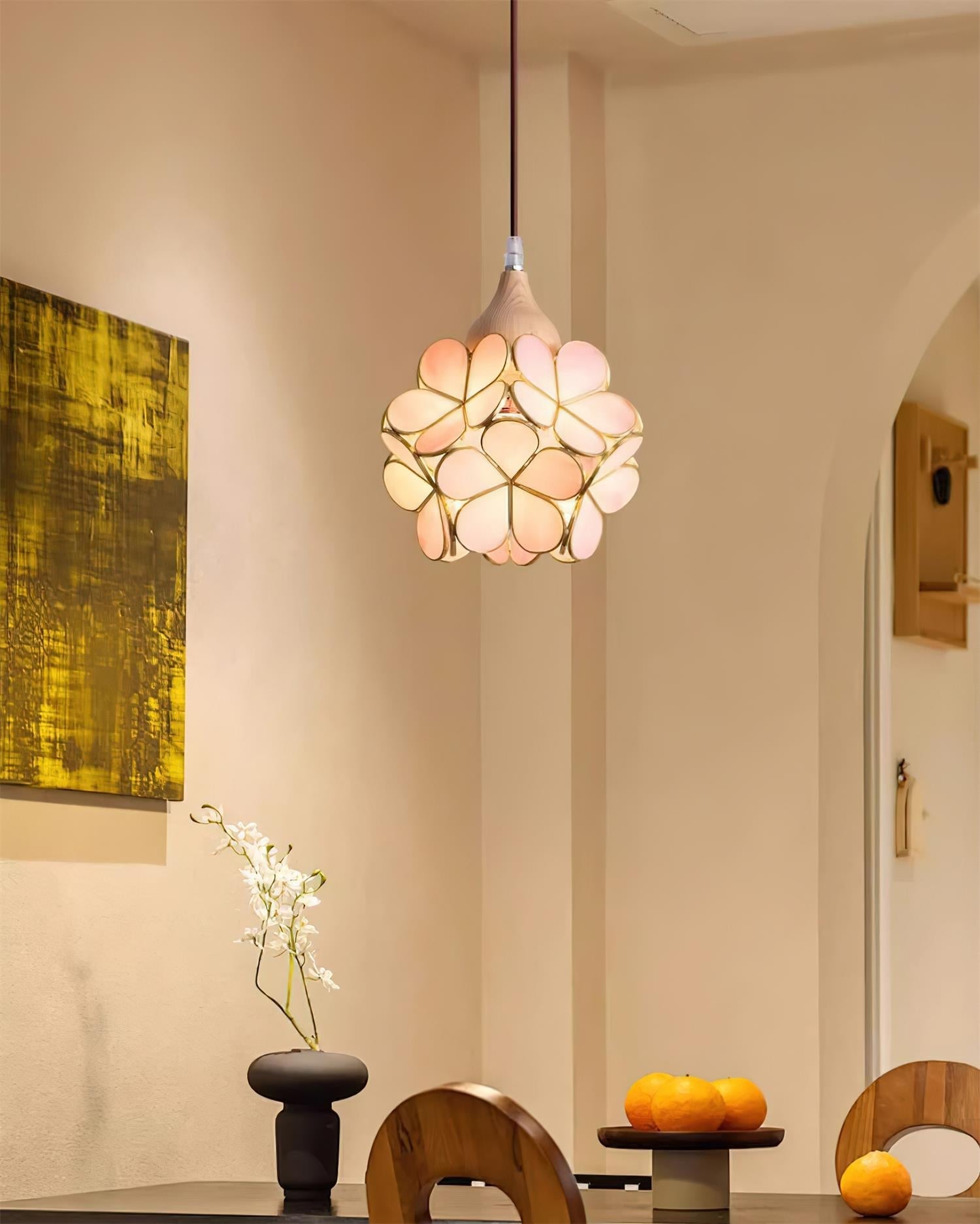 Velina Pink Petal Pendant Light - Neutralighting